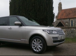 Range Rover for wedding hire in Berkshire